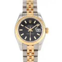 AUTHENTIC ROLEX DATEJUST 179173 SSXYG AUTOMATIC SERIAL INFO:D SERIAL  #270-00...