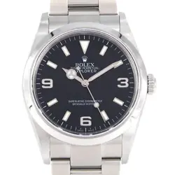 AUTHENTIC ROLEX EXPLORER 1 114270 SS AUTOMATIC SERIAL INFO:D SERIAL  #270-003...