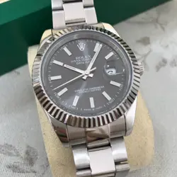 AUTHENTIC ♛ROLEX♛ OYSTER PERPETUAL DATEJUST WRISTWATCH 41MM STAINLESS STEEL