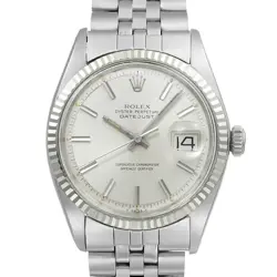 USED ROLEX DATEJUST 1601 SILVER CASE SIZE 36MM×36MM MEN'S WATCH #282111