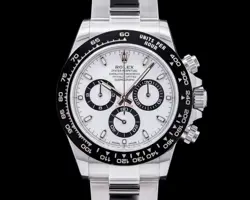 ROLEX DAYTONA 116500LN CERAMIC BEZEL SS / WHITE DIAL