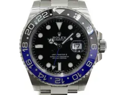 USED ROLEX GMT MASTER II 116710BLNR BLACK CASE SIZE 40MM MEN'S WATCH #212511