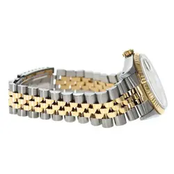 USED ROLEX Datejust 16233G Gold Case: 36.0mm Band: 19.5cm Men's Watch #915830