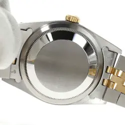 USED ROLEX Datejust 16233G Gold Case: 36.0mm Band: 19.5cm Men's Watch #915830