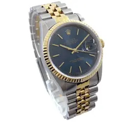 USED ROLEX Datejust 16233 Navy Case Size 36mm Men's Watch #25113511