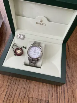 Rolex Datejust II 116334 White Dial