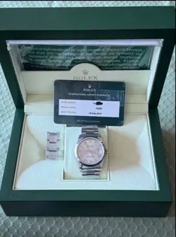 ROLEX DATEJUST 36MM 16200 SILVER OYSTER BRACELET FULL SET + FULL LINKS