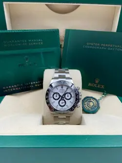 ROLEX COSMOGRAPH DAYTONA WHITE CERAMIC 116500LN BOX & PAPERS 2020