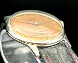 VTG ROLEX MARCONI JUMBO GOLD DIAL CIRCA 1940 DIAMETER 37mm SWISS MADE