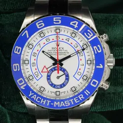 WHITE BLUE BEZEL