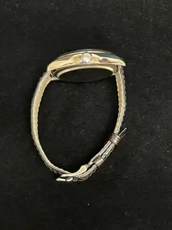 SILVER DIAL 18KT