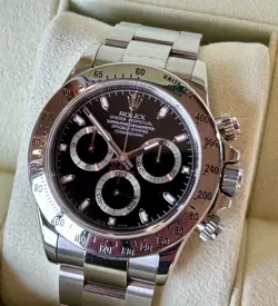BLACK 40MM CHRONOGRAPH