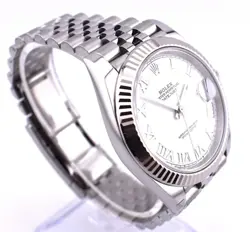 FLUTED 18K BEZEL