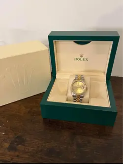 ROLEX SUBMARINER GOLD  AND SILVER