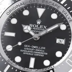 ROLEX DEEP SEA 116660 BLACK V NUMBER SECOND HAND MENS