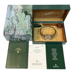 ROLEX OYSTER PERPETUAL DATE 15200 STAINLESS STEEL SILVER DIAL MEN'S WRISTWATCH