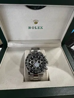 WATCH BLACK ROLEX