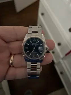 ROLEX DATEJUST 126234 SILVER OYSTER BRACELET WITH SILVER BEZEL 2024
