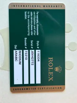 MINT PAPERS Rolex DateJust II 41mm Silver Blue Arabic Steel Gold 116334 BOX