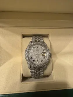 STEEL DIAMOND ROLEX