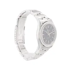 Rolex Air-King Stainless Steel 34mm Black Index Dial Engine-Turned Oyster 14010