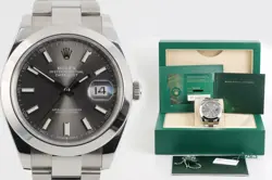 ROLEX DATEJUST 126300 STAINLESS STEEL 41MM MEN'S WATCH 2021