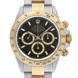 ROLEX DAYTONA 16523 BLACK A NUMBER SECOND HAND MENS