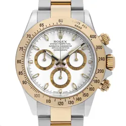 ROLEX DAYTONA 116523 WHITE D NUMBER SECOND HAND MENS