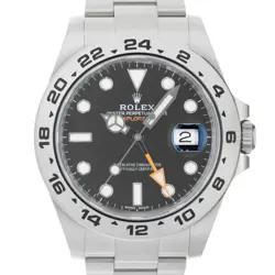 ROLEX EXPLORER II 216570 BLACK WARRANTY 2018