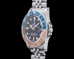 Rolex Vintage GMT Master "Pepsi Bezel" SS Jubilee Circa 1978