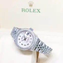 ROLEX 26MM MOP ROMAN DIAL DATEJUST REF: 79174 (K SERIES)