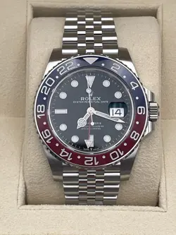 ROLEX GMT-MASTER II 126710BLRO JUBILEE STEEL BRACELET WITH RED AND BLUE BEZEL