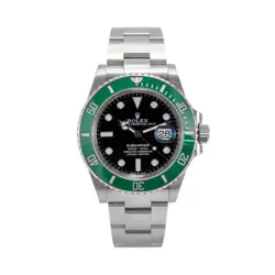 ROLEX SUBMARINER DATE 41MM 126610LV BLACK DIAL GREEN BEZEL STAINLESS STEEL WATCH