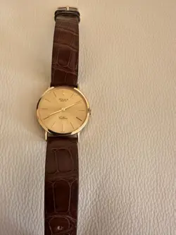 ROLEX CELLINI 4112 18K GOLD MANUAL WINDING WATCH