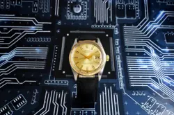 Vintage Rolex Date Just 36mm Automatic Steel Gold Men Serviced Watch Ref 1601