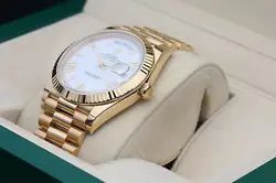Rolex 228238 White Roman DAY-DATE 40mm 2023