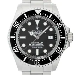 ROLEX SEA DWELLER DEEP SEA 126660 BLACK WARRANTY 2020 BOX/PAPER