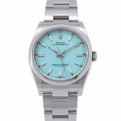 ROLEX OYSTER PERPETUAL 36 36MM STAINLESS STEEL BLUE DIAL 126000