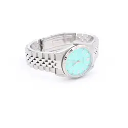 Rolex Perp. Datejust 36mm White Gold- Jubilee Bracelet Tiffany- Serviced- In Set