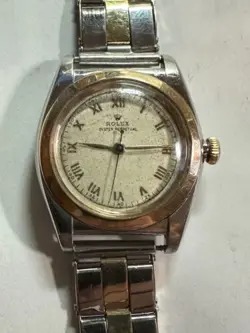 BUBBLEBACK 14K/STAINLESS