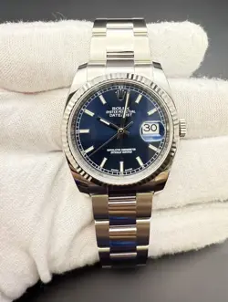 BLUE DIAL 116234