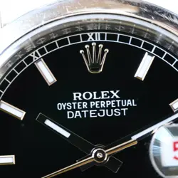 Rolex Datejust 36mm 2012 Roulette Railroad Track Smooth Bezel Oyster Bracelet