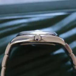 Rolex Datejust 36mm 2012 Roulette Railroad Track Smooth Bezel Oyster Bracelet