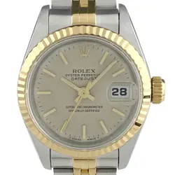 ROLEX DATEJUST 69173 YG AUTOMATIC LADIES #BS275