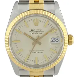 ROLEX DATEJUST 68273 YG AUTOMATIC BOYS #BS150