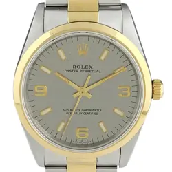 ROLEX OYSTER PERPETUAL 14203 YG AUTOMATIC BOYS #BS164