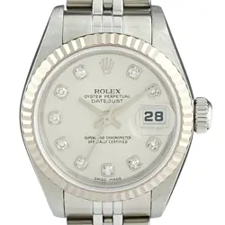 ROLEX DATEJUST 79174G WG DIAMOND AUTOMATIC LADIES #BS232