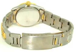 VINTAGE ROLEX 30mm MIDSIZE OYSTERDATE DIAMOND BEZEL MANUAL WIND WATCH 6466 C.'69