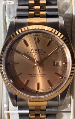 GOLD BEZEL 16233