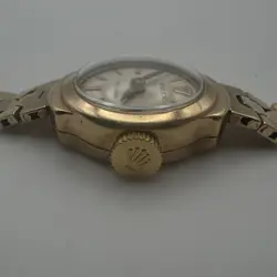 9ct Gold Rolex Precision Ladies Manual Vintage 1960/61 Original Box (18.9g)